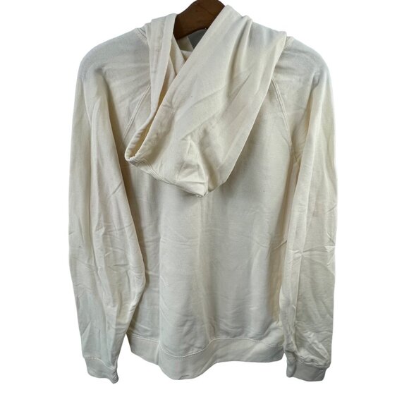 Nashville Pullover Hoodie Medium Ivory Long Sleeve Cotton Blend Graphic 1806 Des - Picture 2 of 6